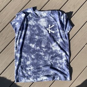 Caffeine and Kilos Tye Dye T-shirt Size Large. 💜 never worn